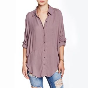 Free People True Affection Dolman Sleeve Tunic Blouse